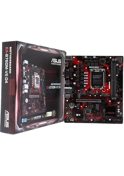 ASUS EX-B760M-V5 D4-CSM 5333MHZ(OC) M.2 1700P MATX DDR4 ANAKART