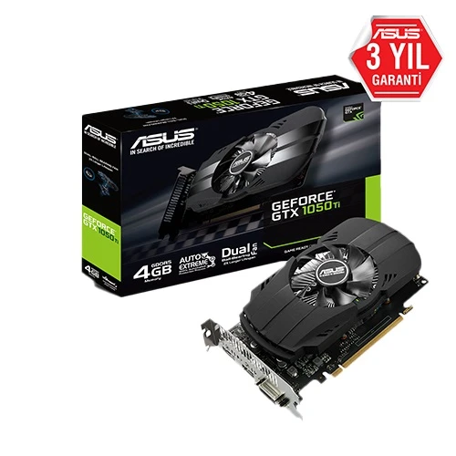 ASUS PHOENIX PH-GTX1050Tİ-4GB 4GB 128BİT GDDR5 EKRAN KARTI