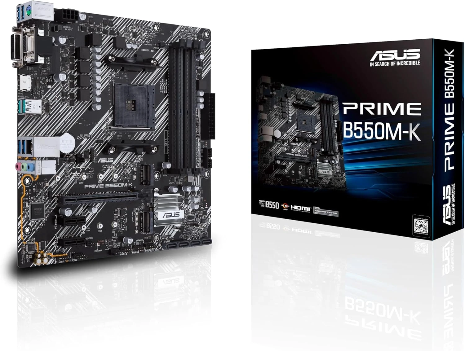 Asus Prime B550M-K AMD AM4 DDR4 Micro ATX Anakart