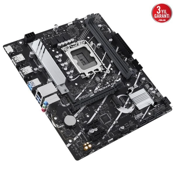 Asus Prime B760M-R D4 Intel LGA1700 DDR4 Micro ATX Anakart