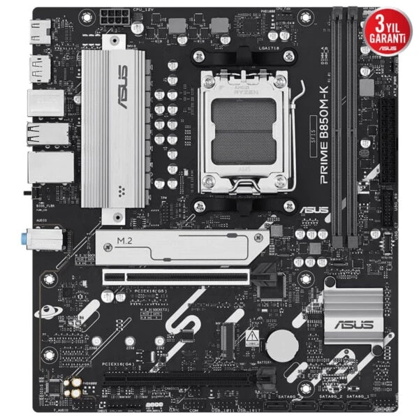 Asus Prime B850M-K AMD AM5 DDR5 Micro ATX Anakart