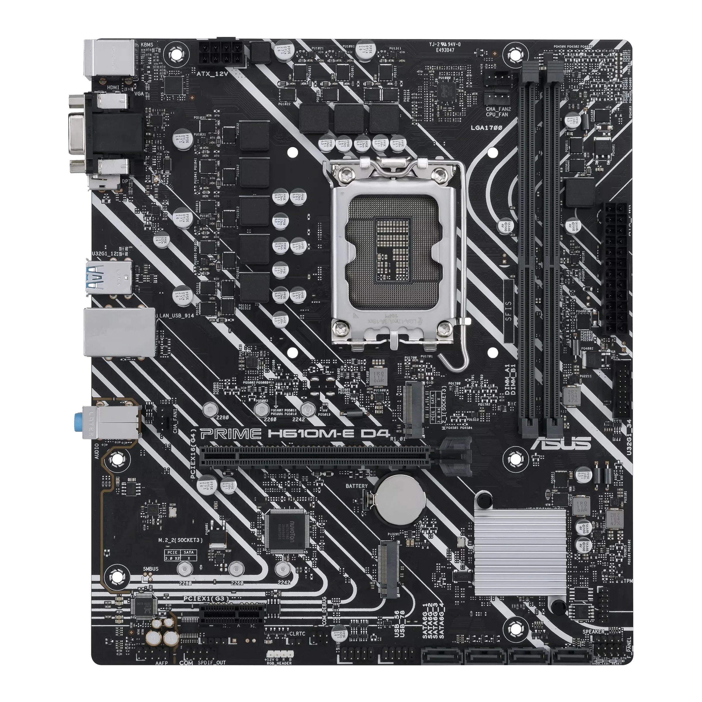 ASUS PRIME H610M-E D4-CSM INTEL ANAKART
