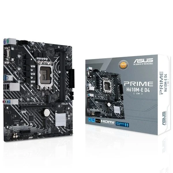 ASUS PRIME H610M-E D4-CSM INTEL ANAKART