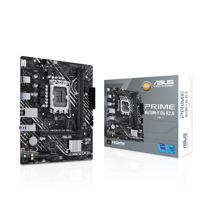Asus Prime H610M-F D4 R2.0-CSM Intel LGA1700 DDR4 Micro ATX Anakart