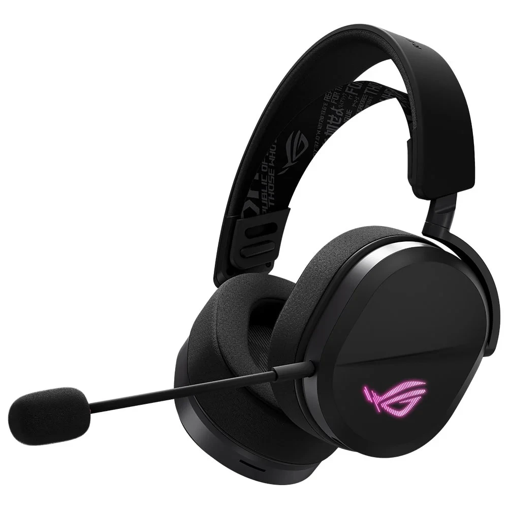 Asus ROG Pelta Siyah RGB Kablosuz Kulak Üstü Oyuncu Kulaklığı