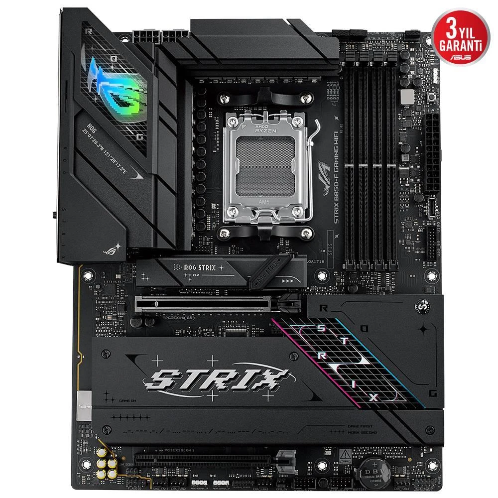 Asus ROG Strix B850-F Gaming Wi-Fi AMD AM5 DDR5 ATX Anakart
