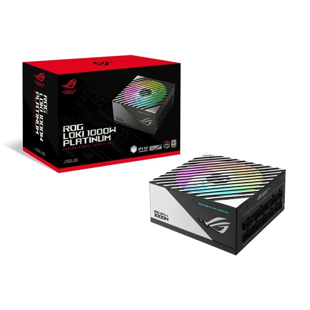 ASUS ROG STRIX LOKİ SFX-L 1000W 80+ PLATİNUM ARGB FULL MODÜLER PSU (90YE00N1-B0NA00)