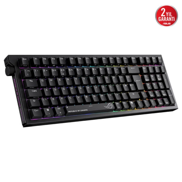 Asus ROG Strix Morph 96 RGB %96 NX V2 Switch Kablolu/Kablosuz Mekanik Oyuncu Klavyesi