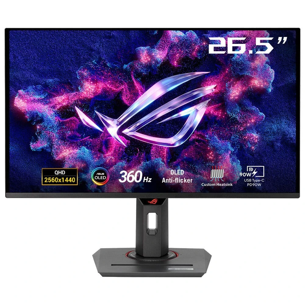 ASUS ROG STRİX OLED XG27ACDNG 26.5" 0.03 MS 2K PİVOT 360 HZ OLED OYUNCU MONİTÖRÜ
