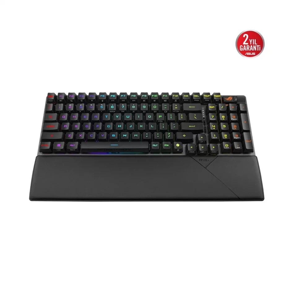 Asus ROG Strix Scope II 96 Wireless RGB %96 RX Red Switch Kablolu/Kablosuz Mekanik Oyuncu Klavyesi