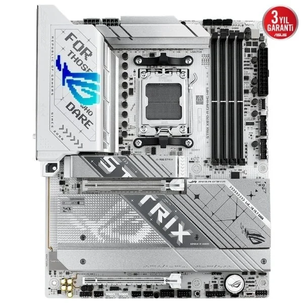ASUS ROG STRİX X870-A GAMİNG WİFİ 8000MHZ(OC) DDR5 SOKET AM5 M.2 HDMI DP ATX ANAKART