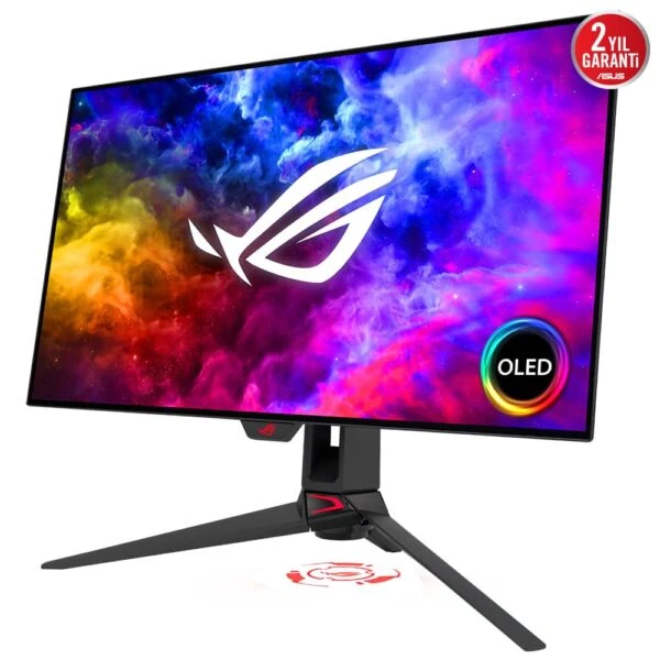 ASUS ROG Swift PG27AQDM 26.5 inç 240Hz 0.03ms 2K QHD G-Sync OLED Pivot Gaming Monitör