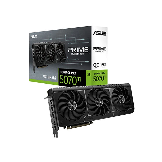 Asus RTX 5070 TI Prime OC Edition PRIME-RTX5070TI-O16G 256 Bit GDDR7 16 GB Ekran Kartı