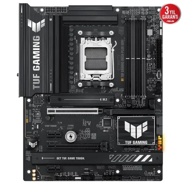 ASUS TUF Gaming B850-PLUS WiFi 8000MHz (OC) DDR5 Soket AM5 M.2 HDMI DP ATX Anakart