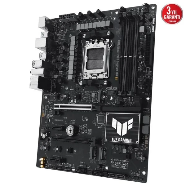 ASUS TUF Gaming B850-PLUS WiFi 8000MHz (OC) DDR5 Soket AM5 M.2 HDMI DP ATX Anakart