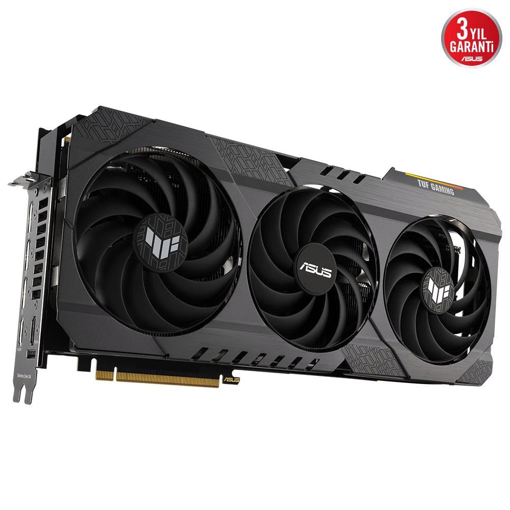 ASUS TUF GAMİNG GEFORCE RTX 4090 24GB OC GDDR6X 384 BİT DLSS 3 EKRAN KARTI