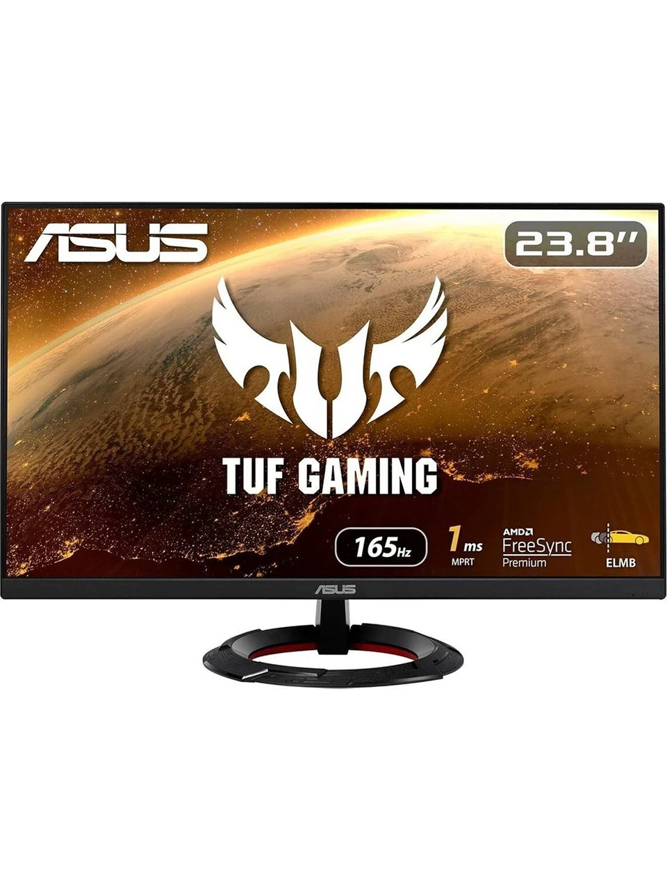 ASUS TUF GAMİNG VG249Q1R 23.8" 165HZ 1MS (HDMI+DİSPLAY) FREESYNC FULL HD IPS MONİTÖR