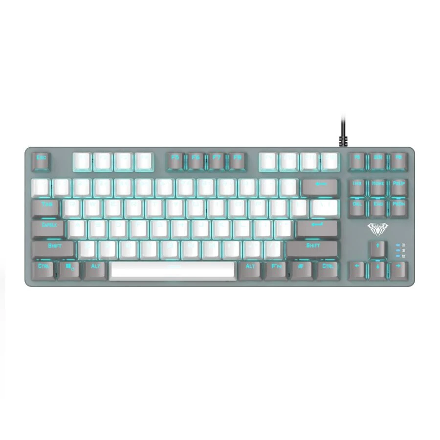 Aula F3287 Blue Switch Kablolu Mekanik Oyuncu Klavyesi