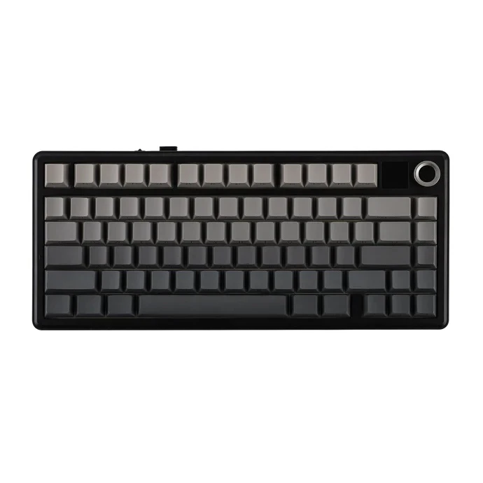 Aula F75 Max Mekanik RGB TKL Reaper Switch Kablosuz Makrolu Hot Swap Klavye Gri