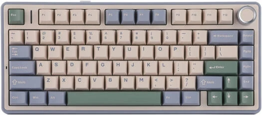 Aula F75 Mekanik Rgb Tkl Gray Switch Kablosuz Makrolu Hot Swap Klavye Pastel
