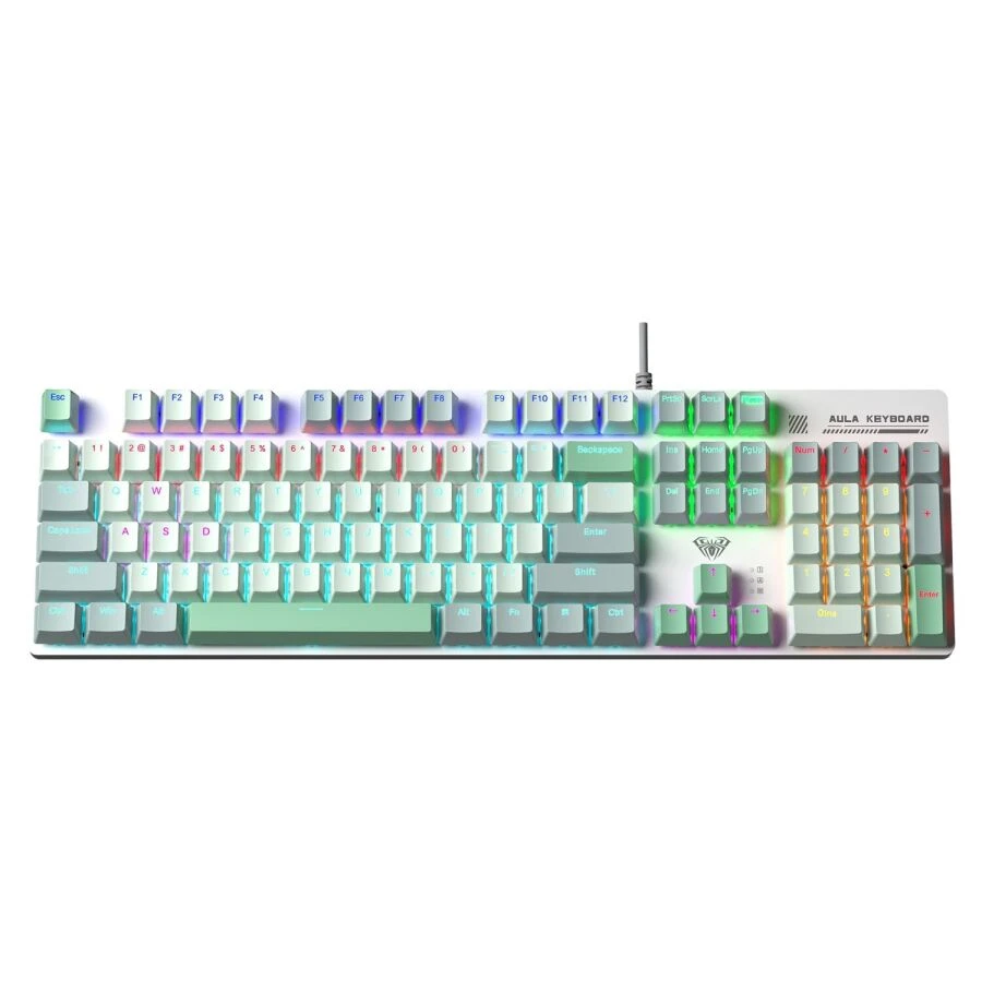 Aula S500 RGB %100 Brown Switch Kablolu Mekanik Oyuncu Klavyesi