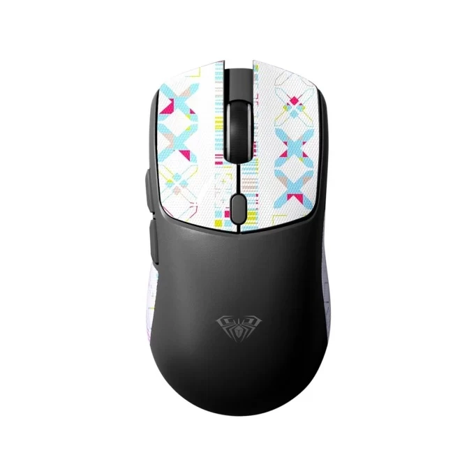 Aula SC580X LightWeight Siyah Şarjlı Makrolu Ergonomik Optik Kablolu/Kablosuz Oyuncu Mouse