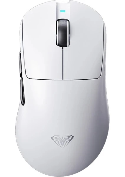 Aula SC900 Pro Beyaz Şarjlı Optik Kablolu/Kablosuz Oyuncu Mouse