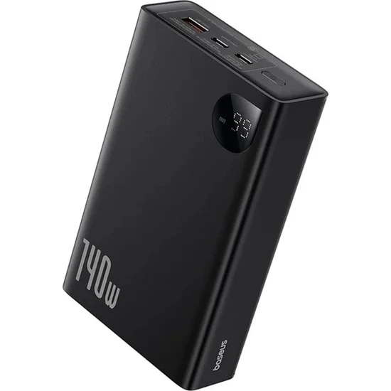 BASEUS ADAMAN OVERSEAS EDITION 24.000 MAH DIGITAL DİSPLAY 140W  POWERBANK-SİYAH