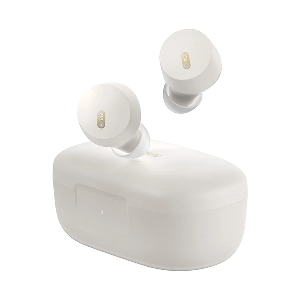 Baseus Bowie E18 TWS Beyaz Kulak İçi Bluetooth Kulaklık