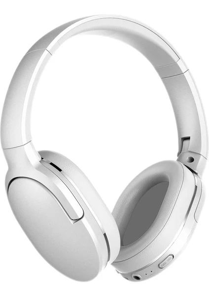 BASEUS D02 PRO BLUETOOTH ON-EAR KULAKLIK - BEYAZ