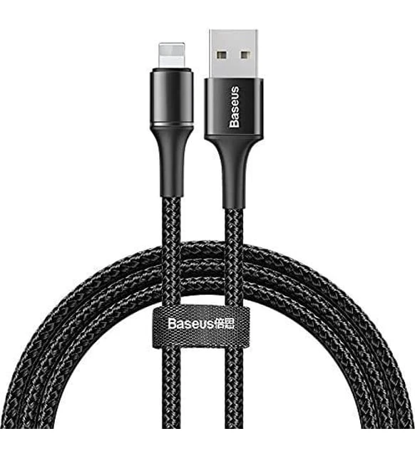 BASEUS HALO 2.4A LİGHTNİNG 1 METRE ŞARJ KABLOSU