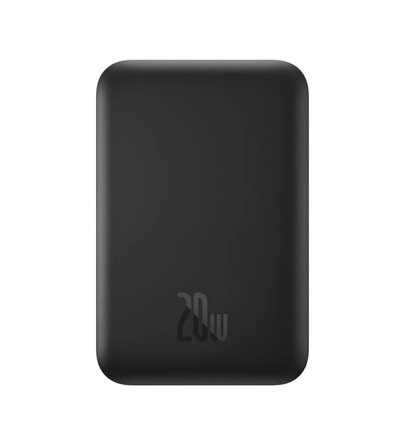 BASEUS MGSAFE MİNİ 20W 6.000 MAH KABLOSUZ ŞARJLI POWERBANK SİYAH