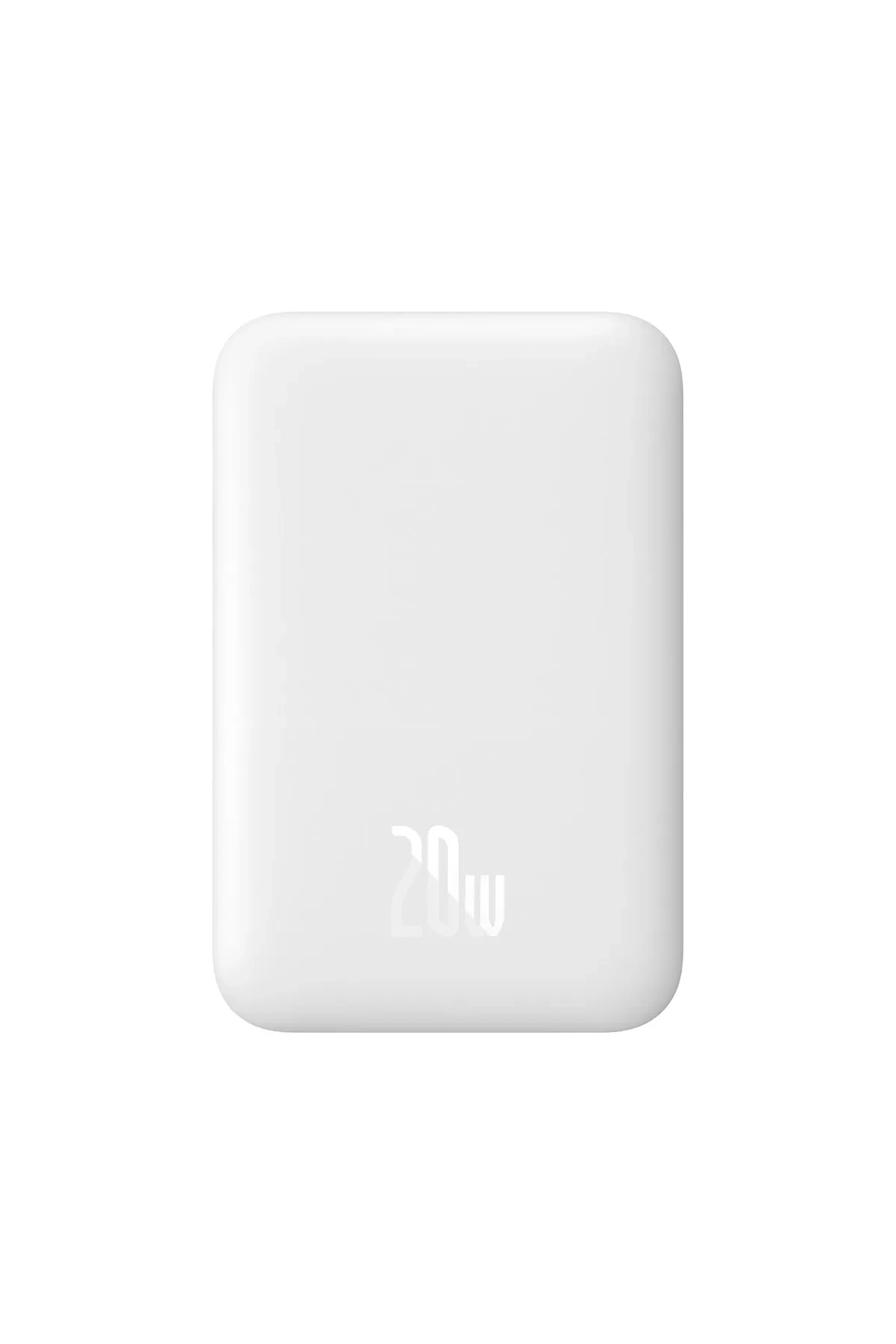 BASEUS MGSAFE MİNİ 20W 6.000 MAH KABLOSUZ ŞARJLI POWERBANK BEYAZ