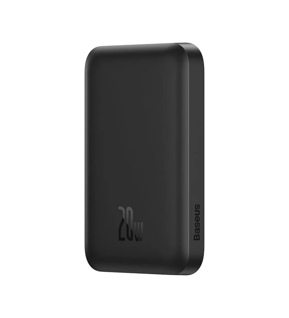 BASEUS MGSAFE MİNİ 20W 6.000 MAH KABLOSUZ ŞARJLI POWERBANK SİYAH