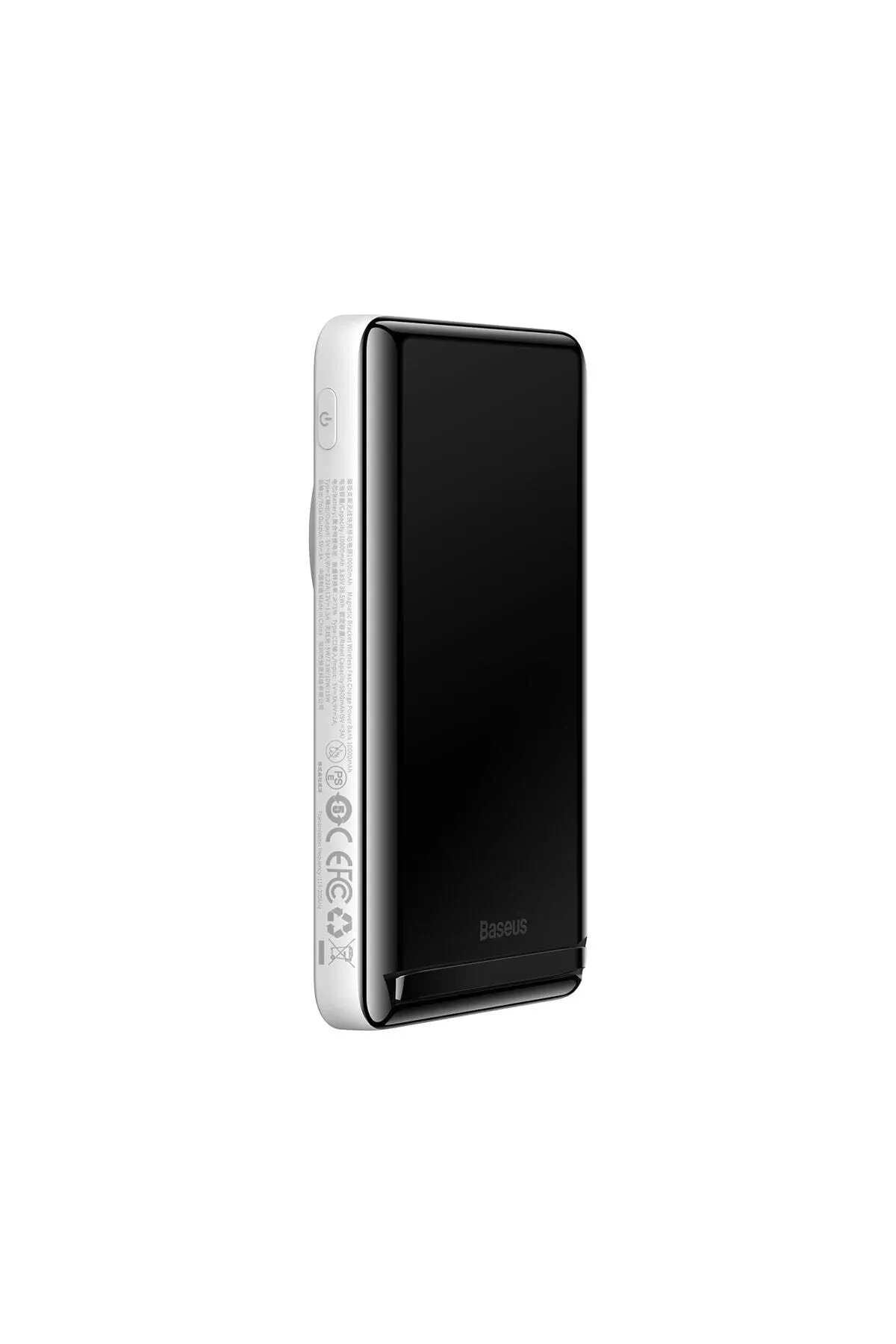 BASEUS MGSAFE OVERSEAS 20W 10.000 MAH STANT ÖZELLİKLİ KABLOSUZ ŞARJLI POWERBANK BEYAZ