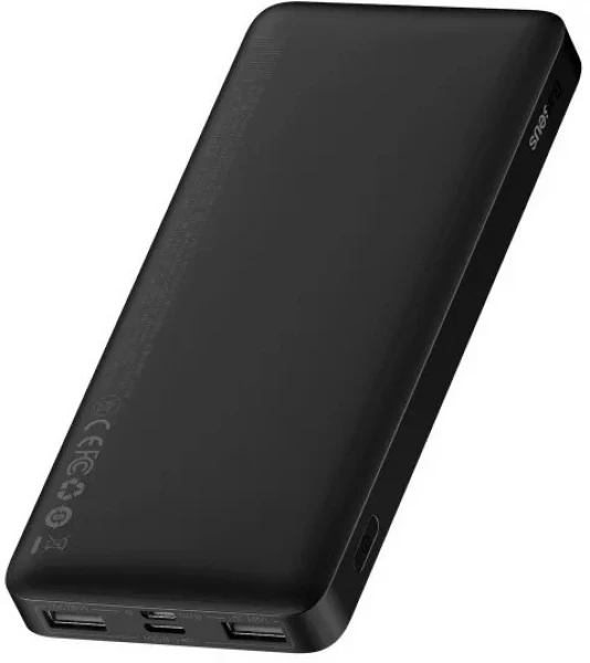 BASEUS POWERBANK BİPOW 15W HIZLI ŞARJ 10000MA LED SİYAH