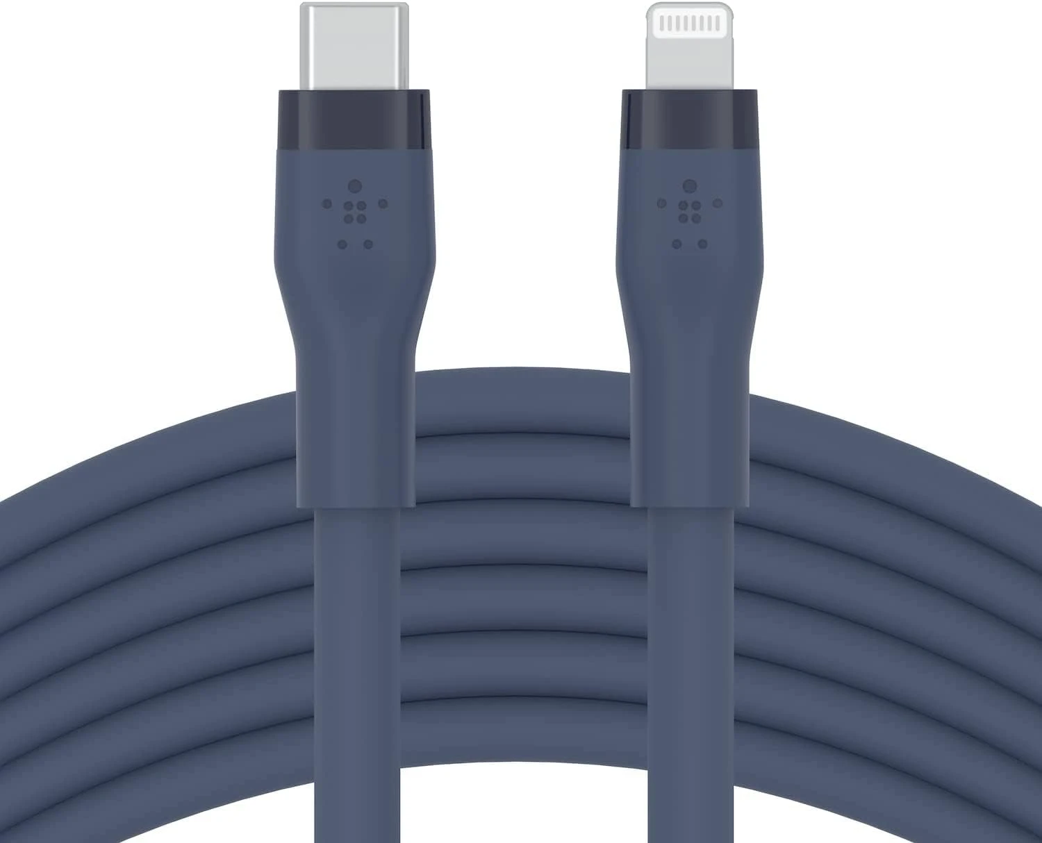 BELKİN BOOSTCHARGE FLEX SİLİKON USB TİP C - LİGHTNİNG KABLOSU (2M) 20W HIZLI ŞARJ MAVİ