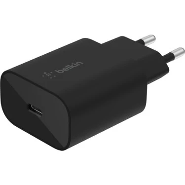 BELKİN WCA004VFBK 25W USB-C PD ŞARJ CİHAZI - SİYAH