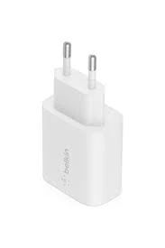 BELKİN WCA004VFWH 20W USB-C ŞARJ CİHAZI  BEYAZ