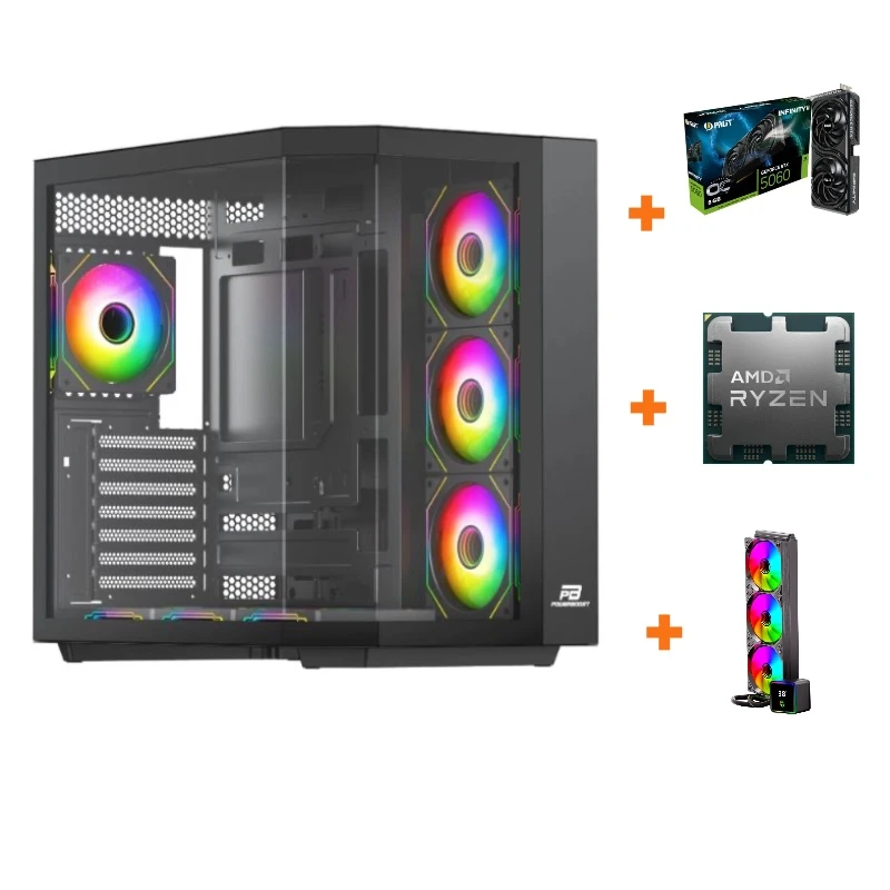 AMD 7500F + B650 + 32GB DDR5 + 1TB M2 + RTX 5060 Ti - SHB73