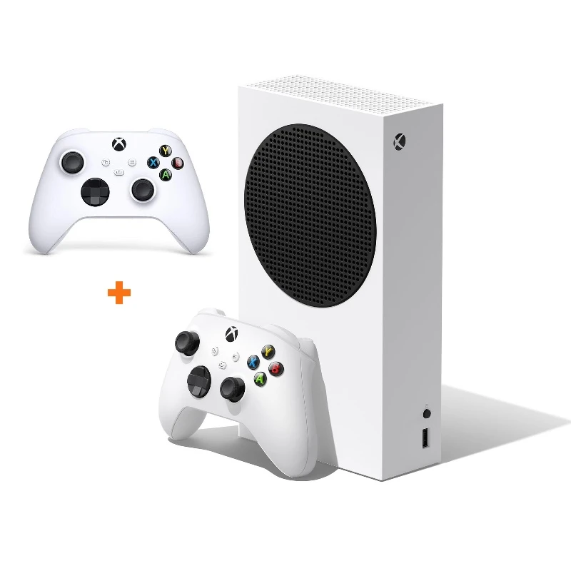 Microsoft Xbox Series S 512 GB SSD Beyaz Oyun Konsolu + Xbox Series 9. Nesil Beyaz 2.Kol