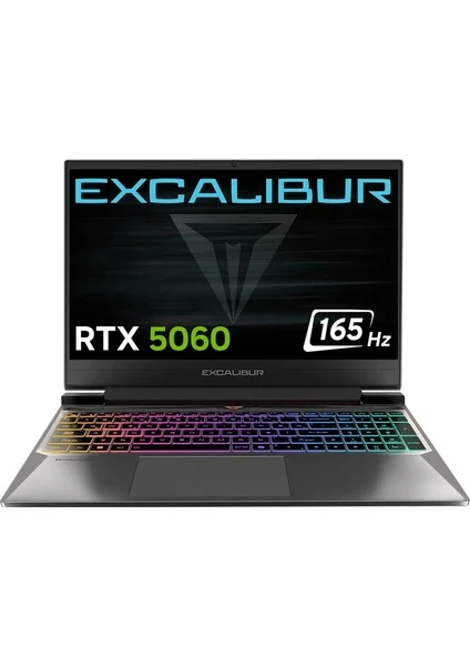 Casper Excalibur G870.210H-DF60X-C Core 5 210H 32 GB 1 TB SSD RTX5060 15.6" Full HD Gaming Laptop
