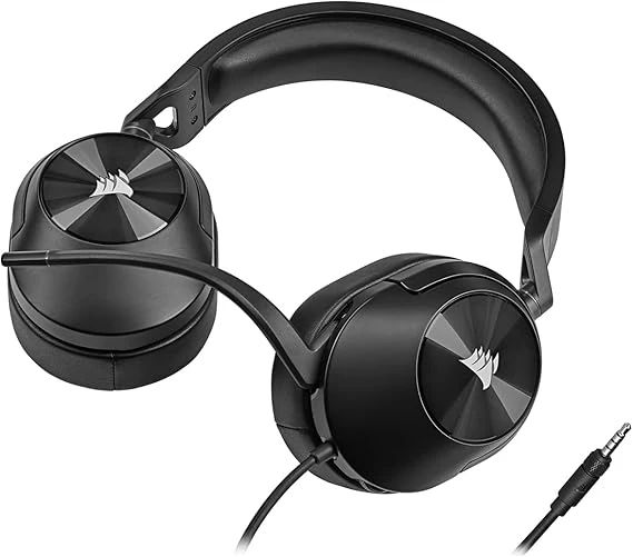 Corsair HS55 Surround 7.1 Kablolu Kulak Üstü Oyuncu Kulaklığı