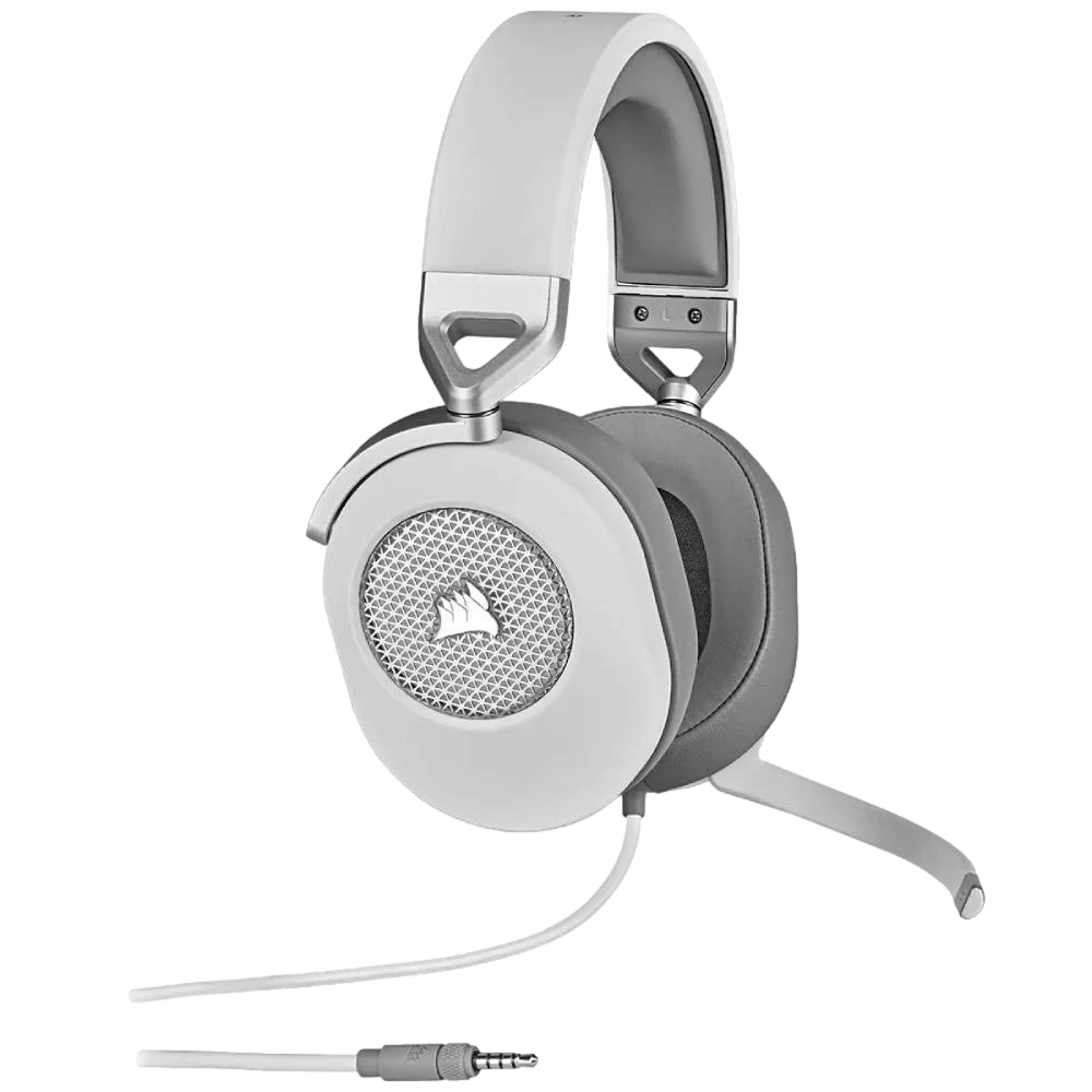Corsair HS65 Surround CA-9011271-EU Beyaz 7.1 Kablolu Kulak Üstü Oyuncu Kulaklığı