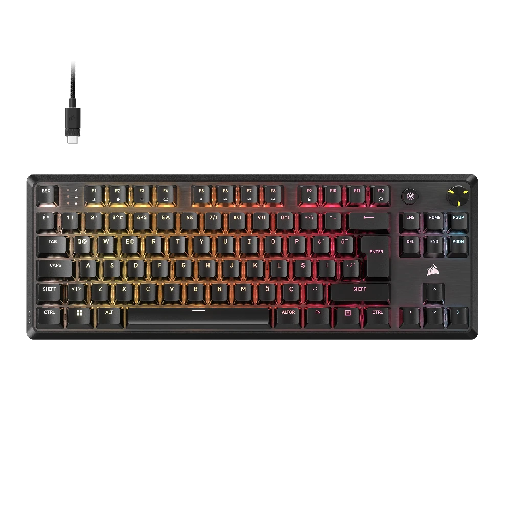 Corsair K70 Core TKL RGB MLX Red v2 Mekanik Gaming Klavye