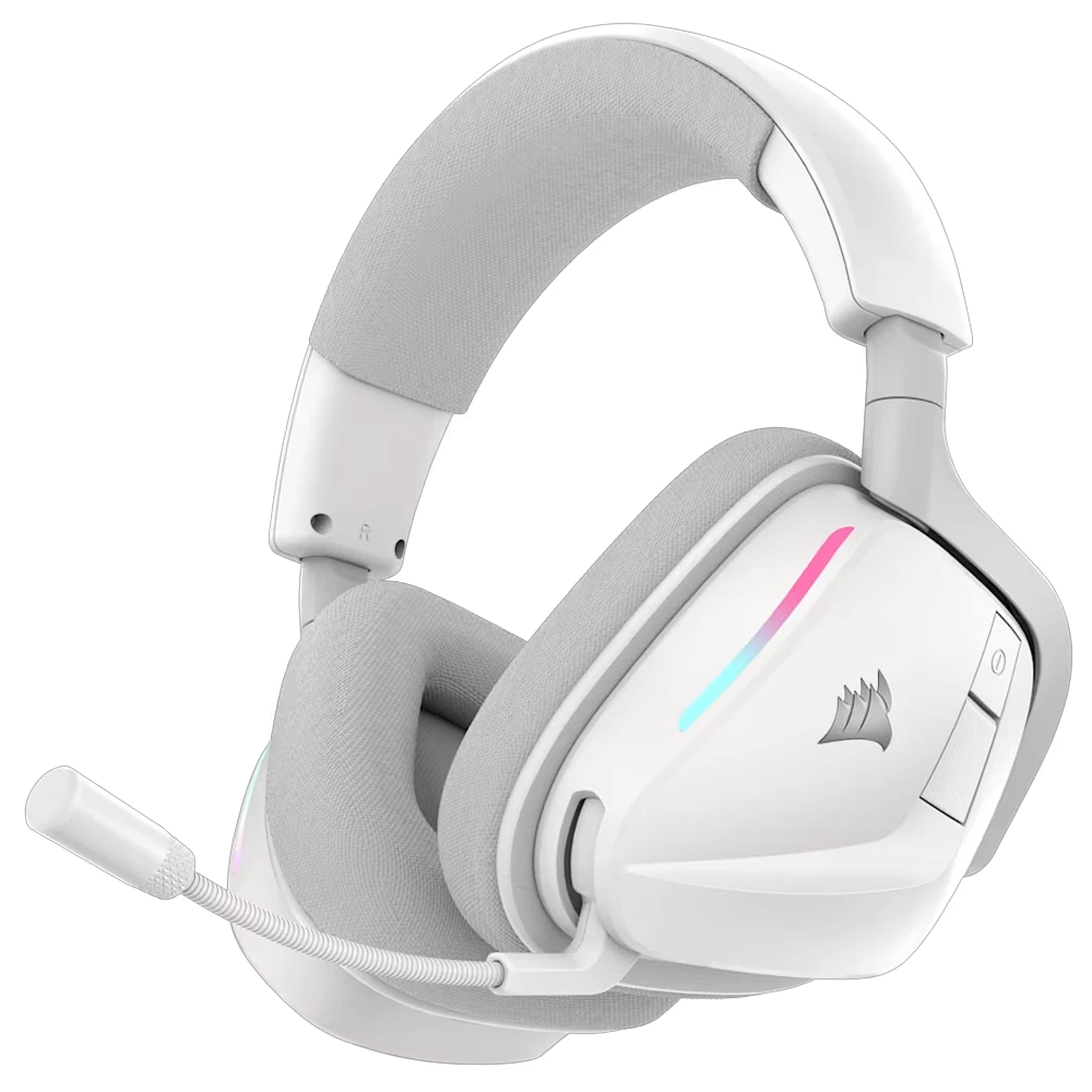 Corsair Void V2 Wireless CA-9011380-WW Beyaz RGB Kablosuz Kulak Üstü Oyuncu Kulaklığı