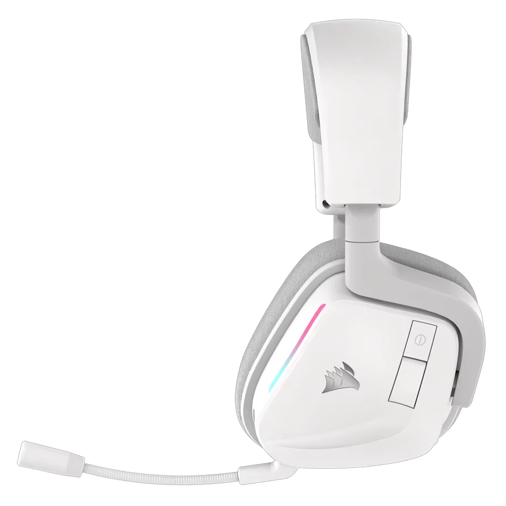 Corsair Void V2 Wireless CA-9011380-WW Beyaz RGB Kablosuz Kulak Üstü Oyuncu Kulaklığı