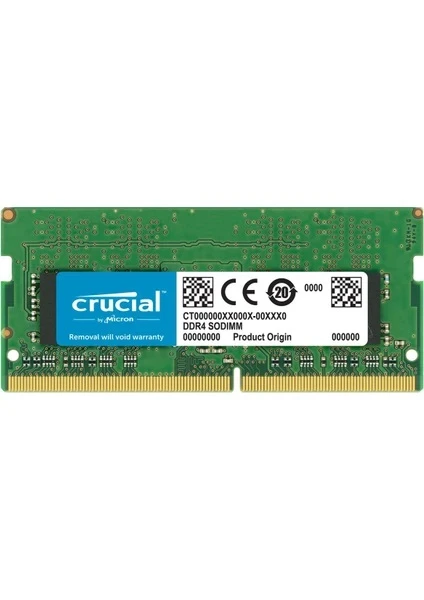 Crucial 32 GB 3200 MHz CL22 CT32G4SFD832A DDR4 Notebook Ram