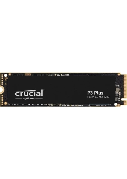 Crucial CT500P3PSSD8 500GB P3 3D NAND 4700MB/1900MB NVMe PCIe Gen4 M.2 SSD