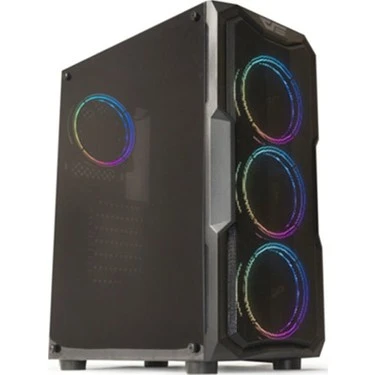 DARK AQUARİS AMD RYZEN 5 2600X 16 GB RAM 256 SSD GTX 1030 2 GB GAMİNG KASA